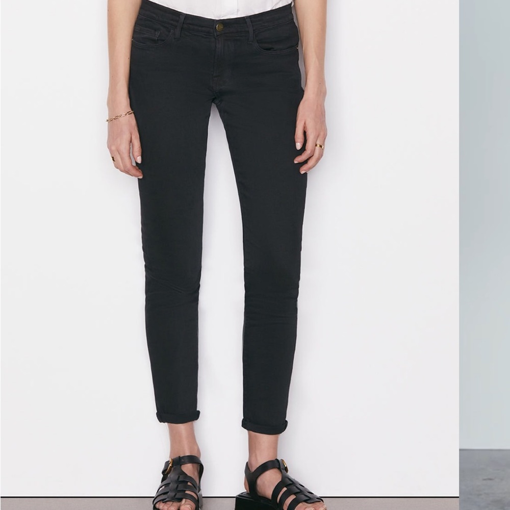 Frame Denim La Garçon Black jean
